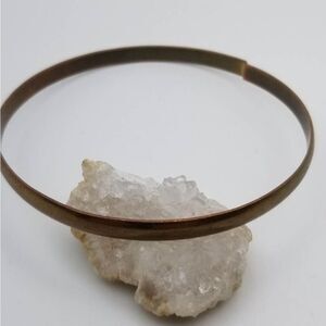 Copper pottery laced bracelet‎